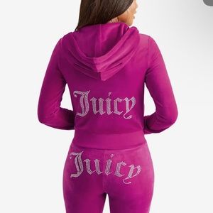 BRAND NEW! CANDIED FIG- Juicy Couture full tracksuit